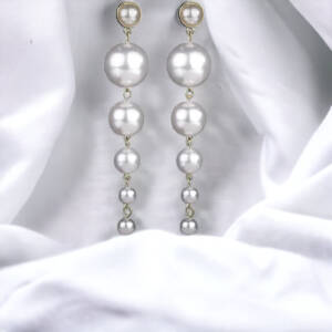 pearl drop earrings