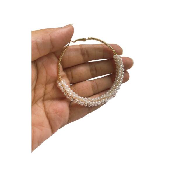 pearl earrings design