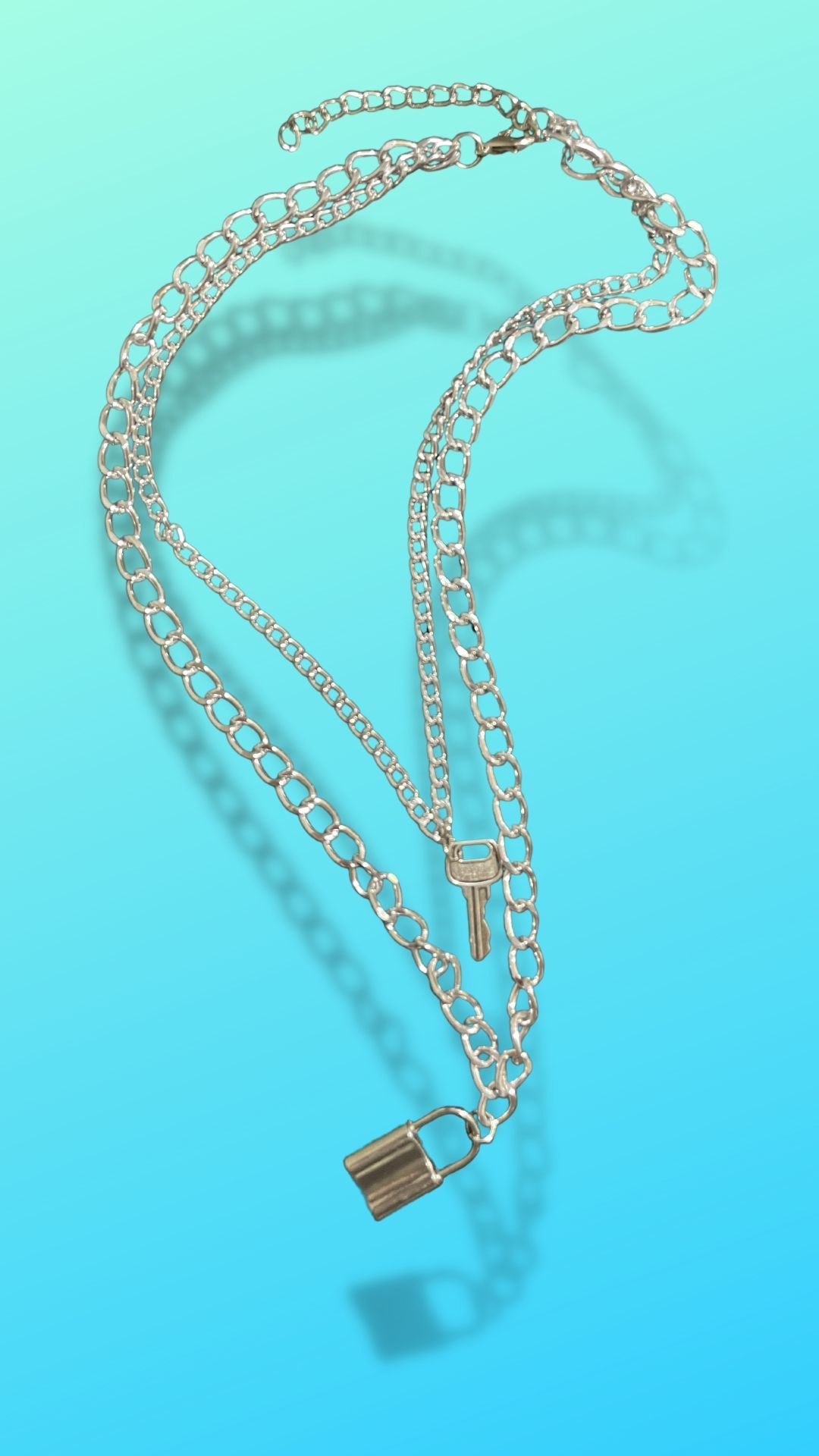 Lock and Key Necklace