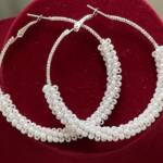 pearl earrings design