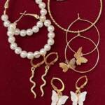 butterfly earrings combo