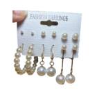 pearl earrings combo