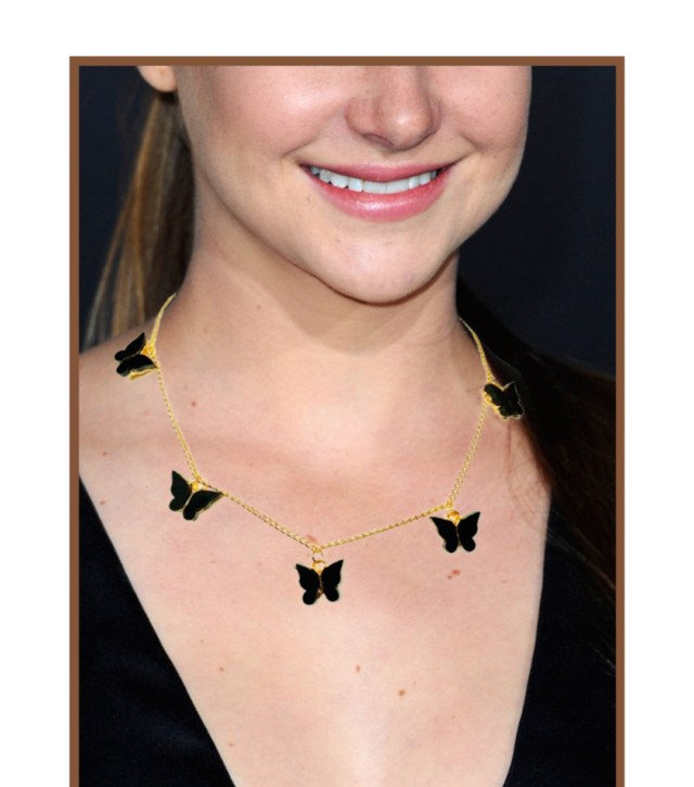 Butterfly Necklace Jewelry