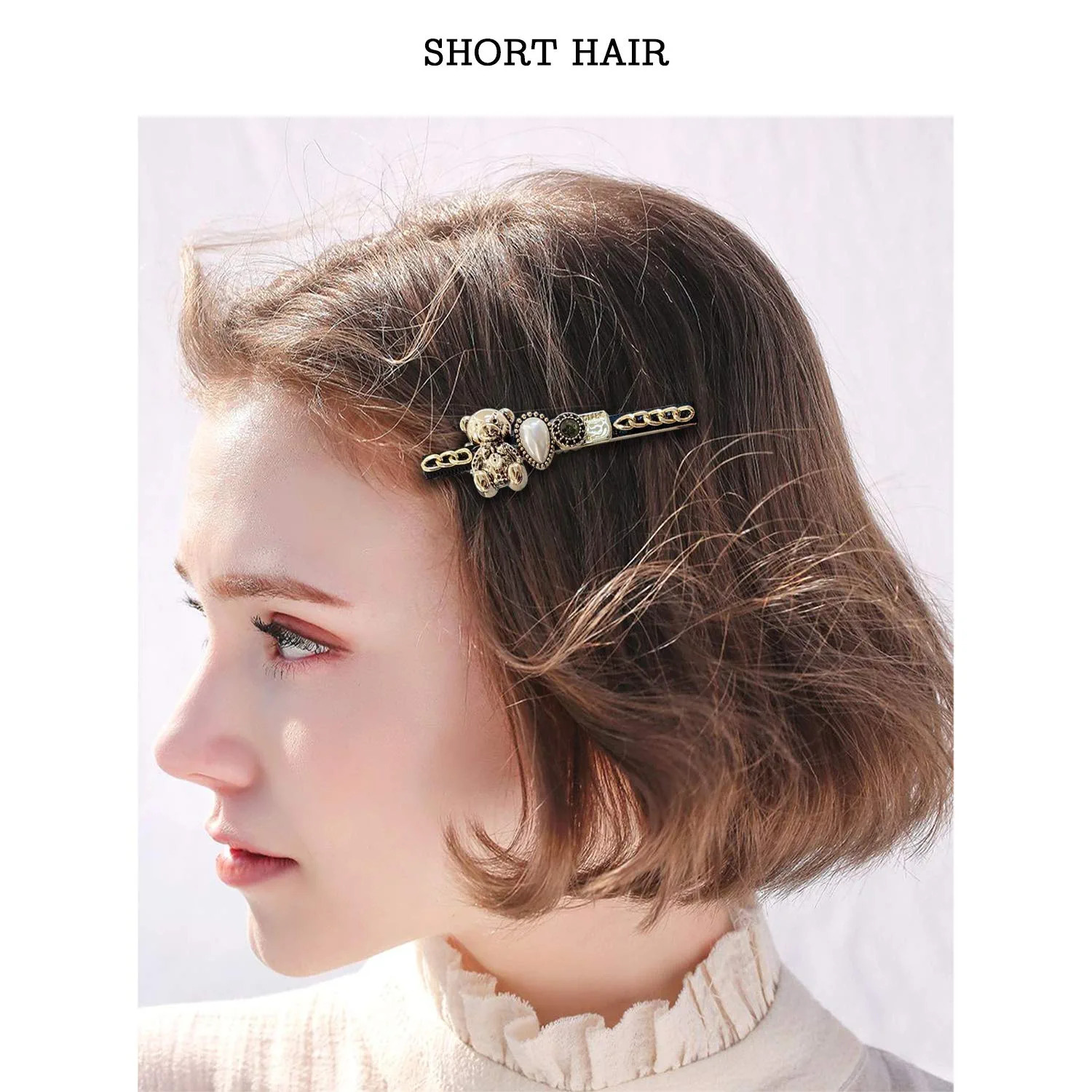 Korean flower hair clips set Korean flower hair clips set