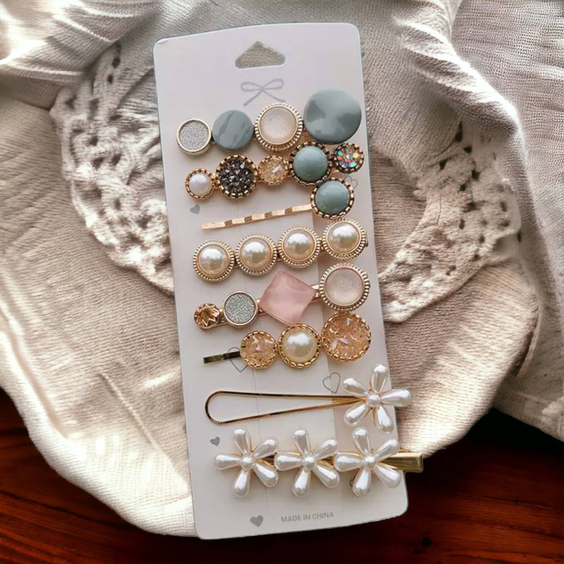 Korean hair clips set Korean hair clips set