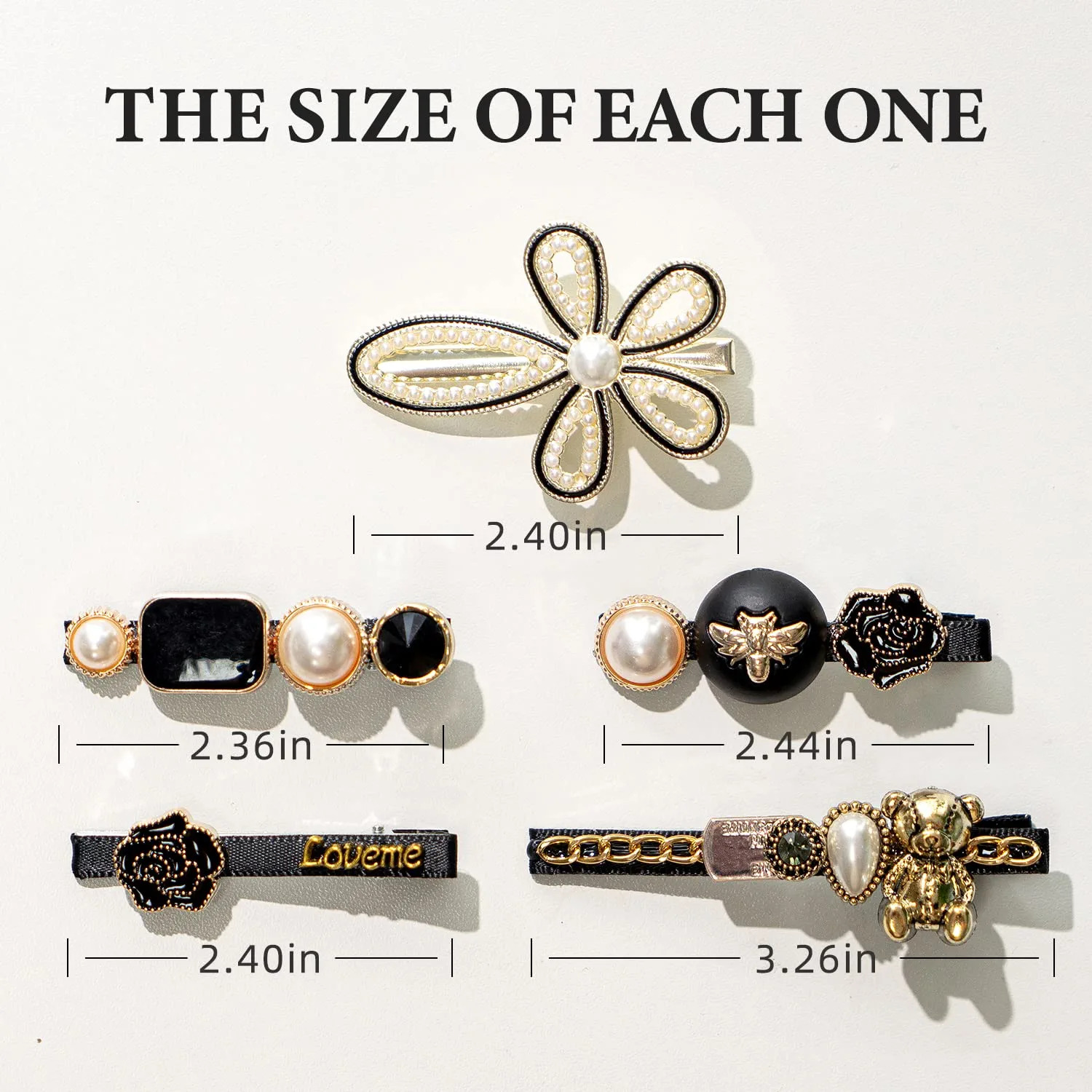 Korean flower hair clips set Korean flower hair clips set