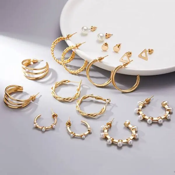 assorted fashion earrings