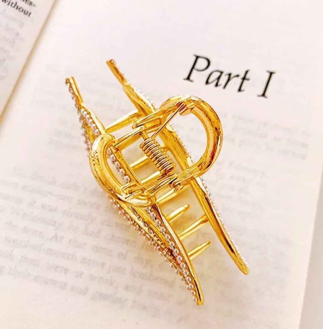 Golden Leaf Hair Clip Golden Leaf Hair Clip