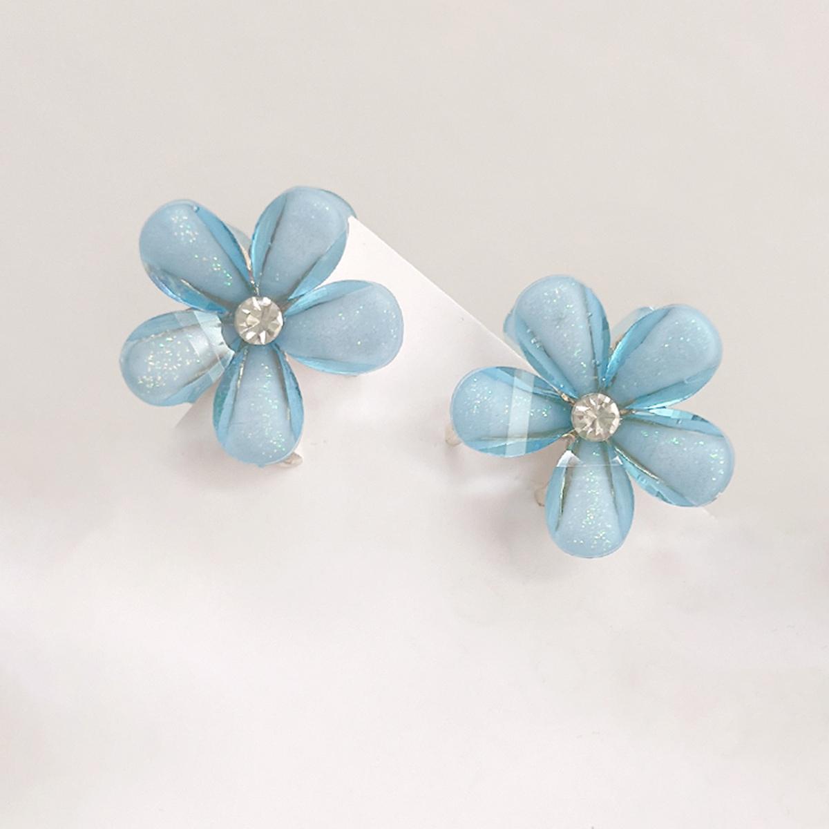 Colorful Flower Hair Clips Colorful Flower Hair Clips