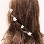 Pearl Flower Hair Clips Pearl Flower Hair Clips