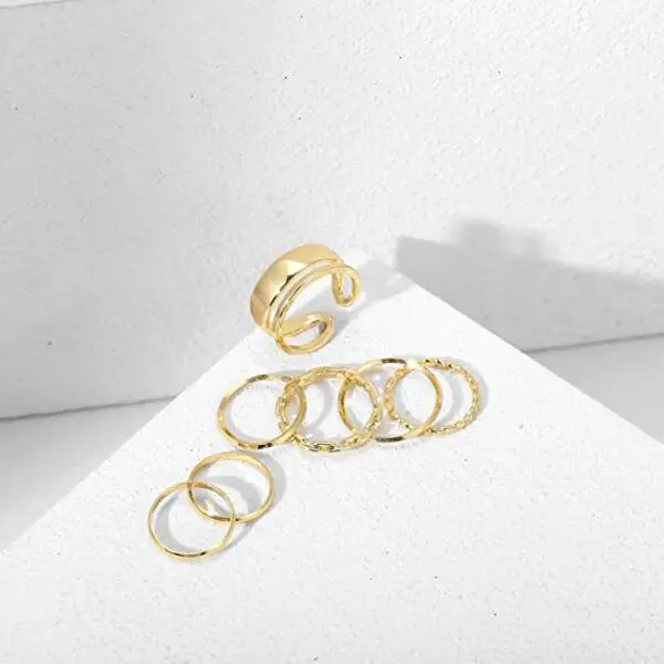 Delicate Gold Rings