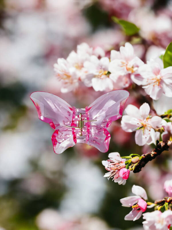 Butterfly hair clip