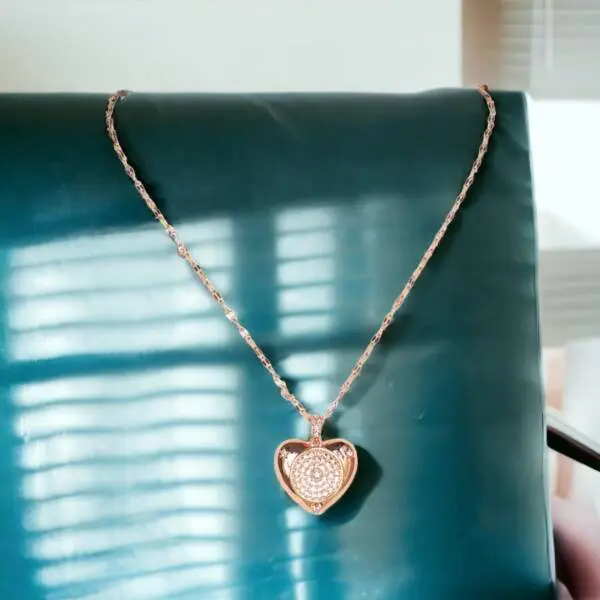 Sparkling Heart Necklace