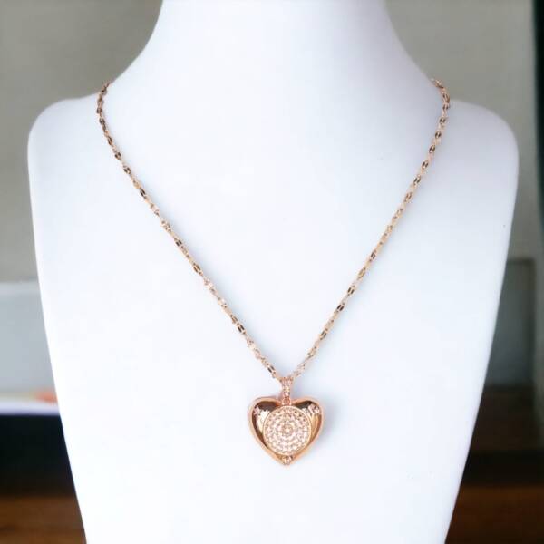 Sparkling Heart Necklace