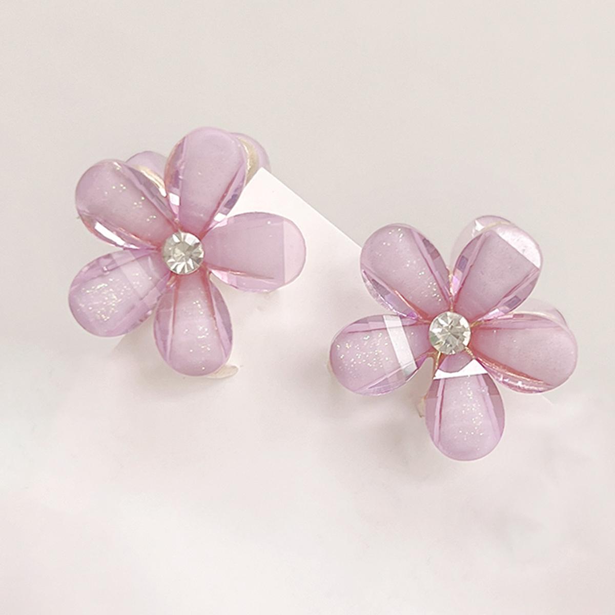 Colorful Flower Hair Clips Colorful Flower Hair Clips