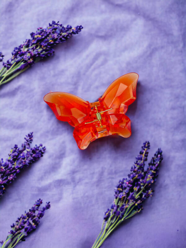 Butterfly hair clip