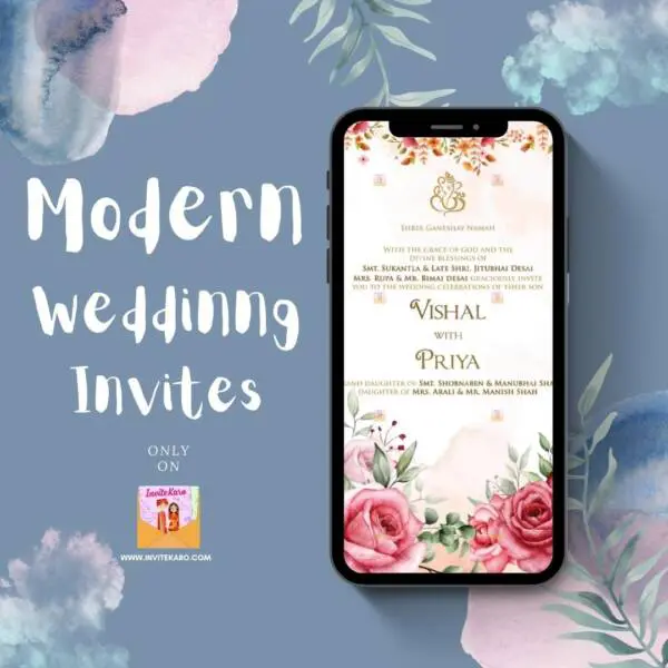 latest wedding card design