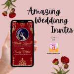 Traditional Radha Krishna Wedding Invitation