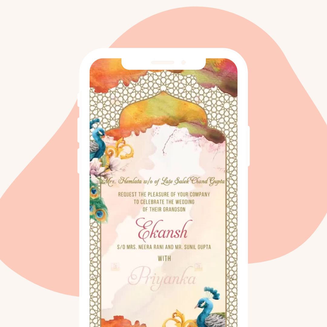 Marriage Card Design