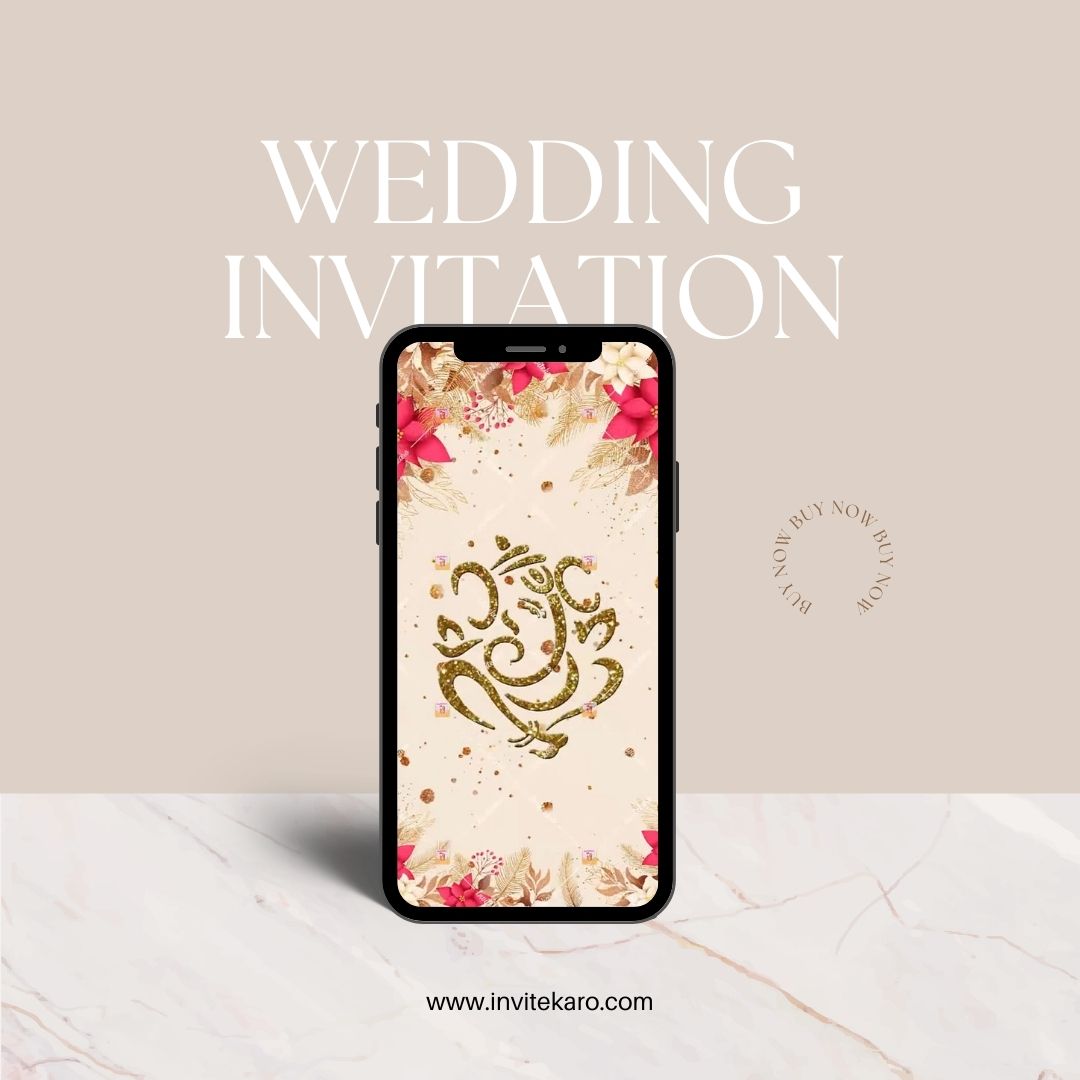 Indian Wedding Card