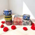 Boho Art Printed Candle Set