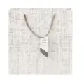 Silver Crosshatch Design
